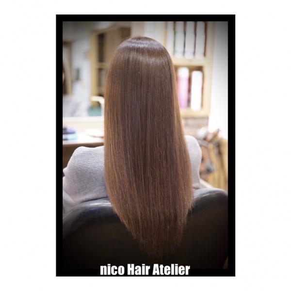 ナチュラルストレート 木更津市の美容室 Nico Hair Atelier ニコヘアーアトリエ